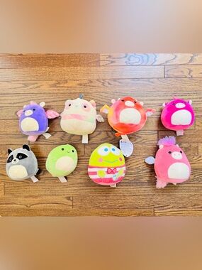 Bundle of 8 Stuffed Squishmallows